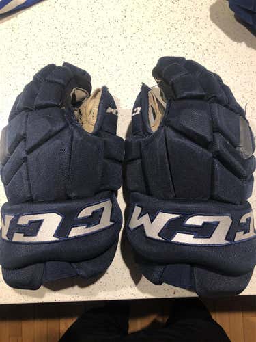 Used | CCM HGTK 14" | Navy | Pro Stock Gloves