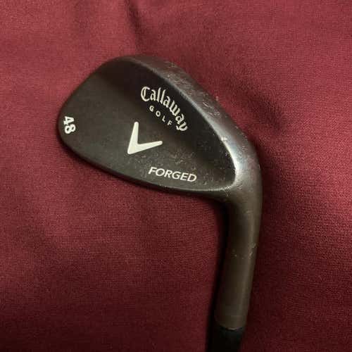 Men's Right Handed Callaway forged 48 Stiff Flex Steel Shaft Wedge