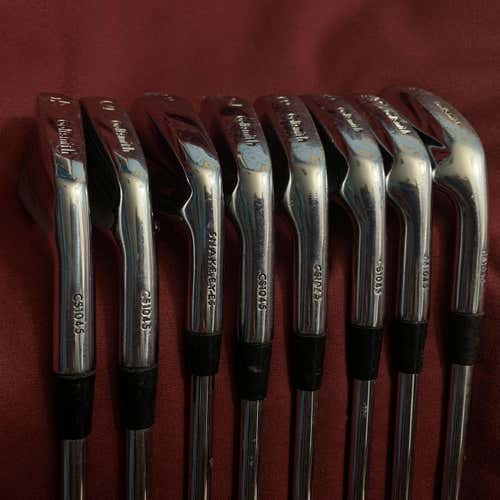 Men's Right Handed Golfsmith Pro Forged Stiff Flex Steel Shaft Iron Set