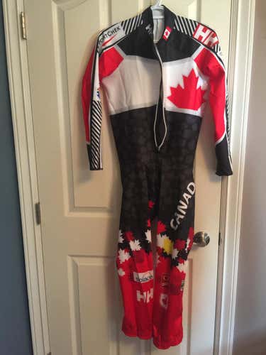 Used Men's XL Helly Hansen Ski Suit FIS Legal