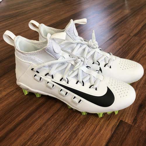 2 Pairs NEW Nike Alpha Huarache 6 Elite Size 8 and 8.5 Lacrosse Cleats 880409-107