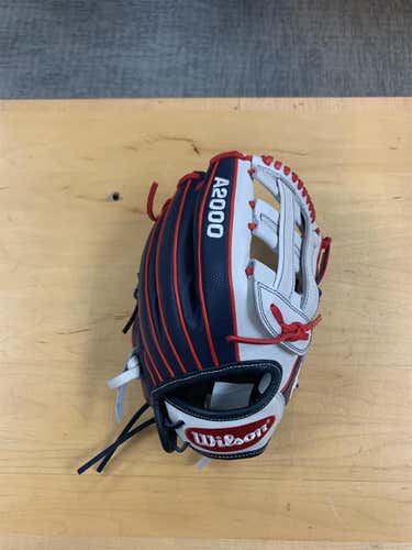 Blue/White/Red Infield A2000 12" Softball Glove