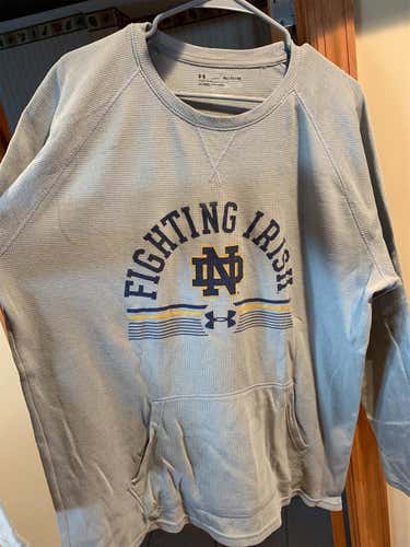 Notre Dame UA Waffle Crew Shirt