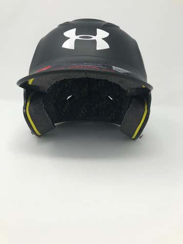 New Under Armour UABH110M Batting Helmet Youth 5 7/8" - 6 3/4" Black