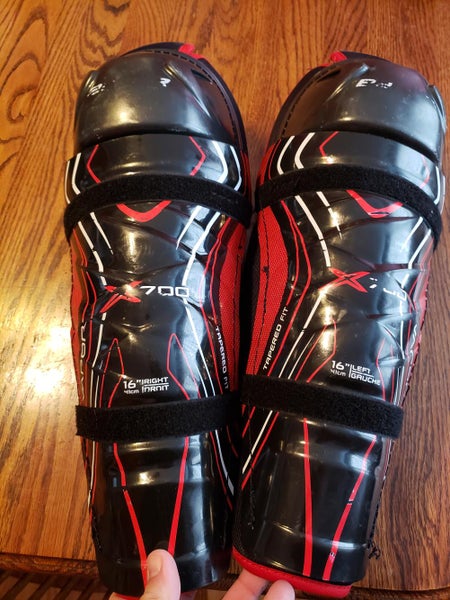Senior Used Bauer Vapor X700 Shin Pads