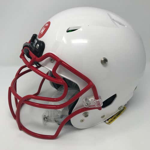 Schutt  Vengeance Football Helmet A3+ White and Red Youth Medium