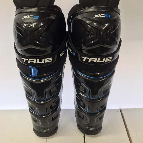True XC9 Hockey Shin Pads Senior 15” Used