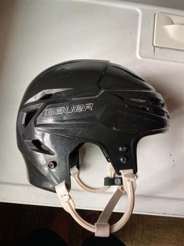 Black Used Large Bauer Re-Akt 95  Helmet