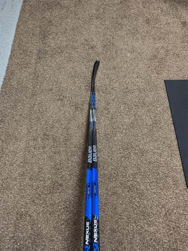 Used Left Handed Nexus League Toe Pro Stock Hockey Stick