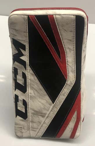CCM Premier 2 Goalie Blocker Pro Stock Custom Used (6062)