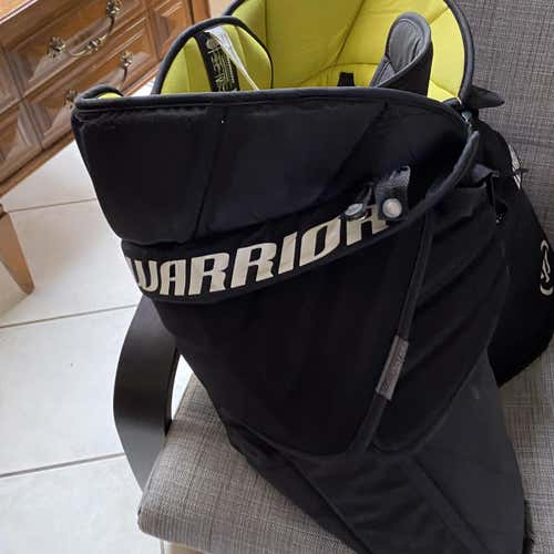 Black Senior Large Warrior Ritual X  Hockey Goalie Pants