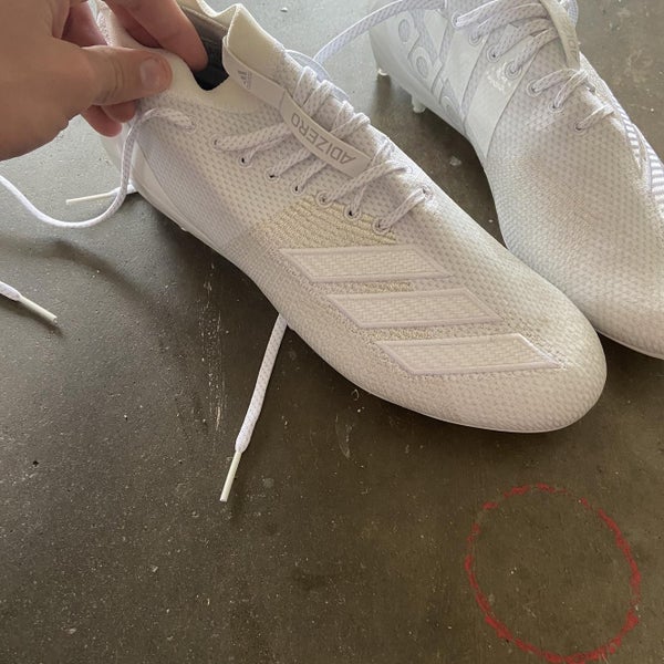 White Men's 14 (Women's 15) Adidas