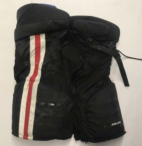 Bauer Nexus Custom Pro Hockey Pants MEDIUM North Eastern NCAA USED (5993)