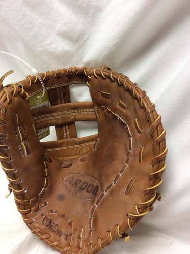Used Wilson A2000 12 1 4" Baseball & Softball 1st Base Gloves
