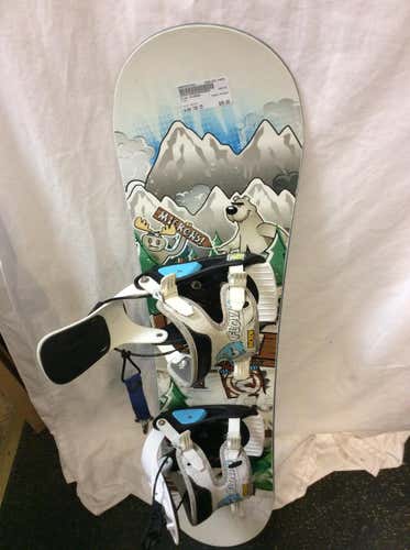 Used Flow Micron 100 Cm Snowboard Boys Combo