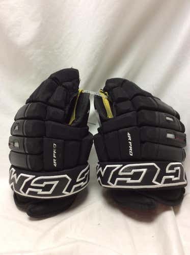 Used Ccm 4r Pro 12" Ice Hockey Gloves