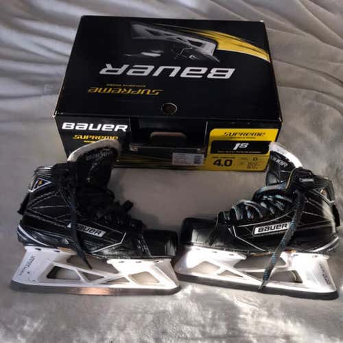 Jr Bauer Supreme 1S Pro (Size 4) Goalie Skates