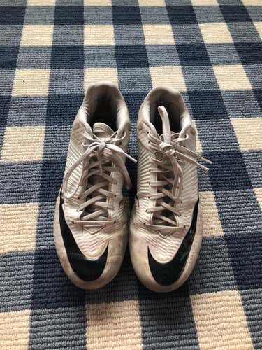 White Men's Turf Cleats Low Cut