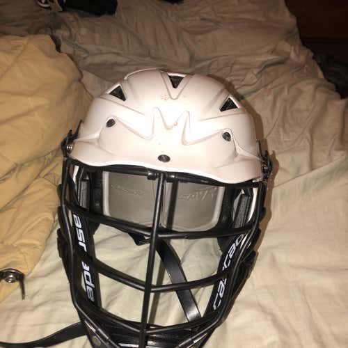 White Used Player Cascade CPV-R Helmet