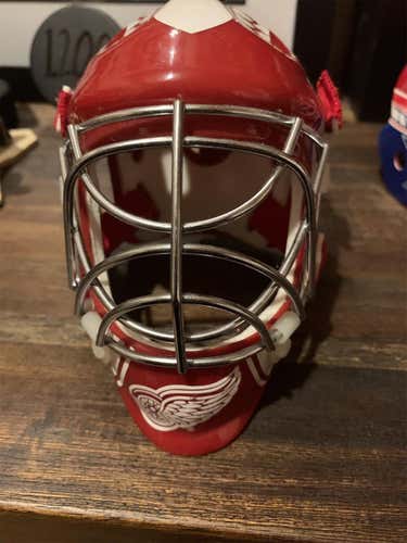 Mini Red Wings Goalie Mask