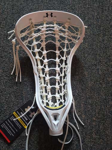 New Player Under Armour Strung Regime White Head