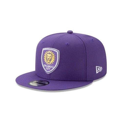 Orlando City Lions SC New Era 9FIFTY MLS Adjustable Snapback Hat Cap Flat 950
