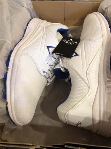 White Men's 11 Callaway Golf Shoes