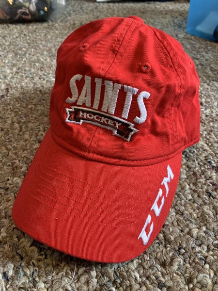 St Lawrence Hockey Red New Adult Unisex One Size Fits All CCM Hat