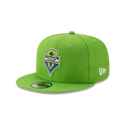 Seattle Sounders FC New Era 9FIFTY MLS Adjustable Snapback Hat Cap Soccer 950