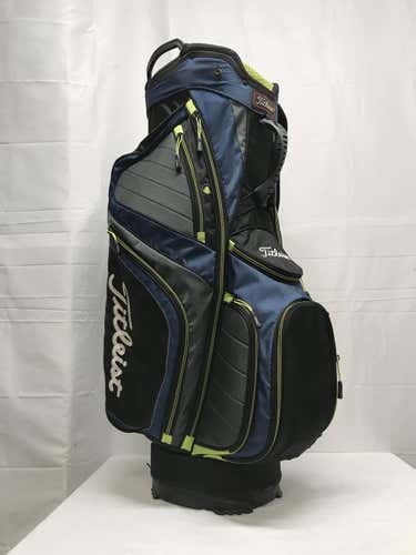 Used Titleist Blue Golf Stand Bags