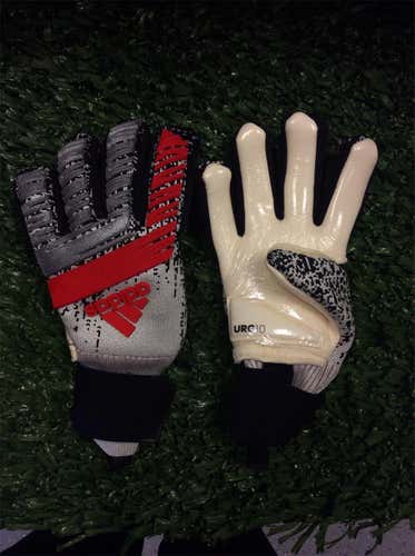 Adidas Predator Pro FS Promo Gloves w/ Fingersave SIZE 9