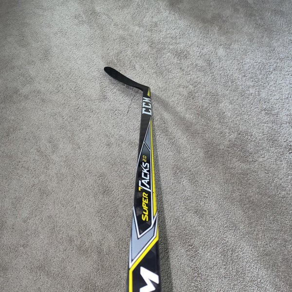 New Left Handed Super Tacks 2.0 Pro Stock Hockey Stick