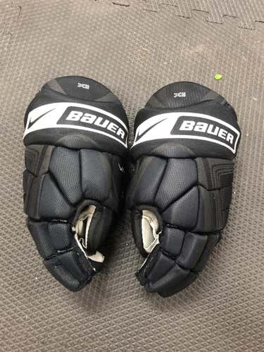 Black Used Bauer Vapor XII 15"  Gloves
