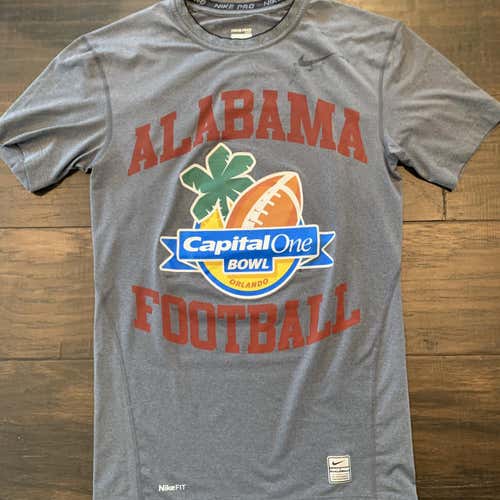 TEAM ISSUED Alabama Bowl Game Workout Shirt