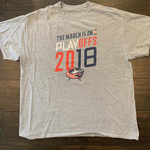 2018 The March Is On Columbus Blue Jackets Shirt
