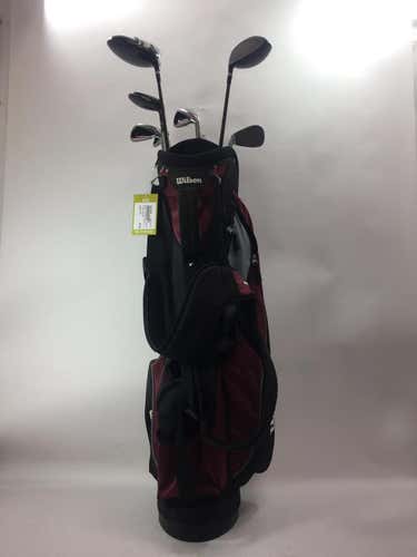 Used Wilson Kinetic 431 Ss 11 Piece Steel Regular Golf Mens Package Sets