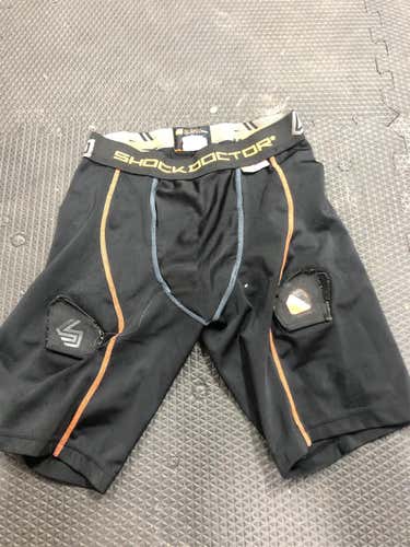 Black Men's Medium Shock Doctor Compression