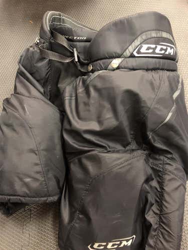 Black Senior Large CCM Vector Pro  Hockey Pants