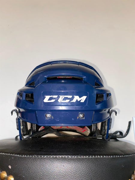 Blue Used Large CCM Vector V10 Pro Stock Helmet