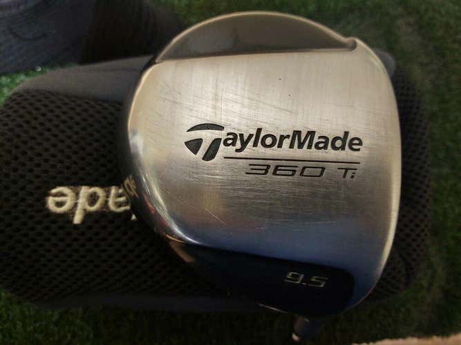 Taylormade 360 Ti 9.5 Degree Driver Stiff Ultralite S90 w Headcover