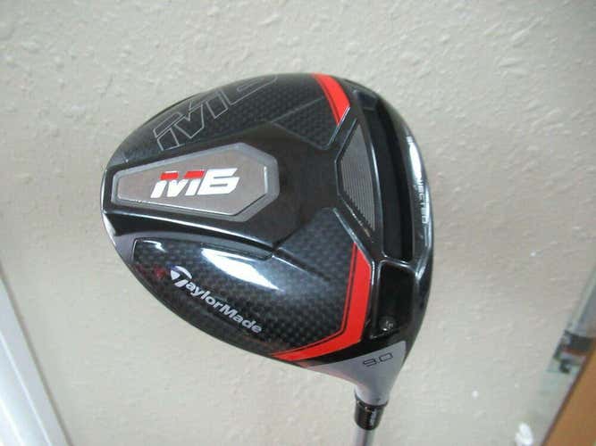 REAL NICE TAYLORMADE M6 DRIVER 9* FACTORY TENSEI ORANGE 60g STIFF GRAPHITE HC