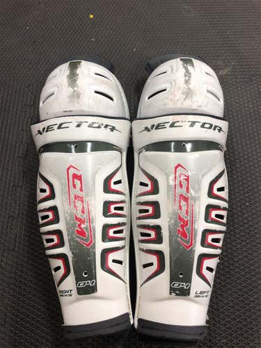 Used CCM Vector  Shin Pads