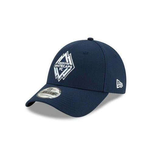 Vancouver Whitecaps FC New Era 9FORTY MLS Adjustable Strapback Hat Cap Soccer