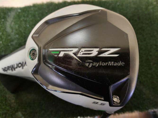 Taylormade RBZ 9.5 Degree Driver Stiff Flex Graphite w Headcover Tool