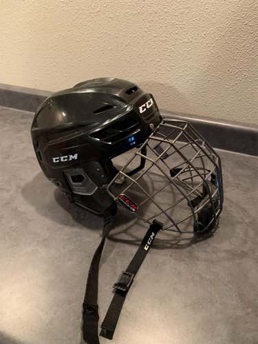 Black New Large CCM Resistance  Helmet