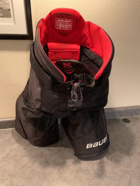 Black Senior XL Bauer Vapor 1X Hockey Pants