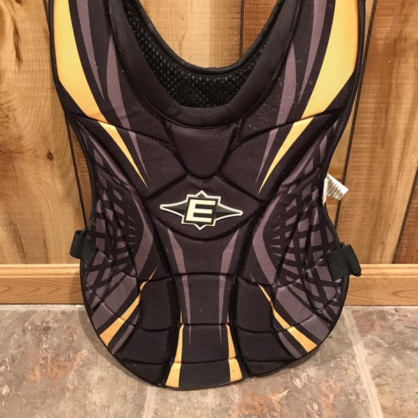 Black Used Intermediate Easton Catcher's Chest Protector