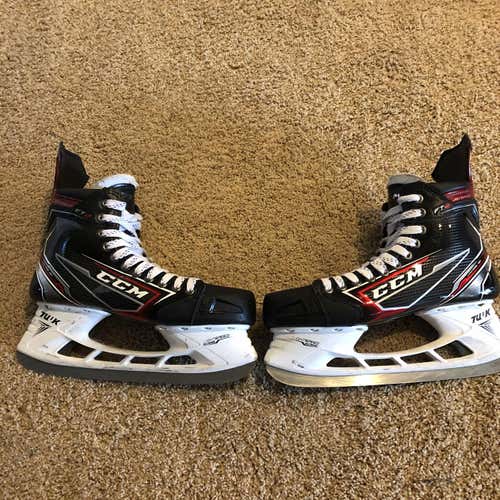 Ccm Jetspeed Ft2 Skates Size 9.5 D With Tuuks
