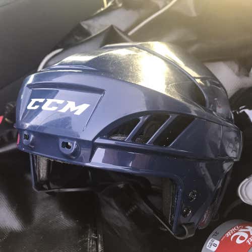 Blue Used Large CCM FL40 Helmet