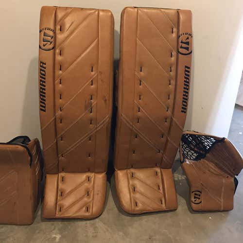 Brown Used 35" Regular Ritual G4 Classic  Goalie Full Set